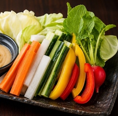 信州野菜のスティック 信州味噌添え