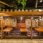 2階掘りごたつ席（15名様以上で貸切可能！）