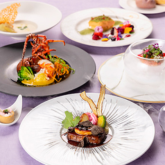 マンハッタンテーブルのコース写真