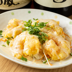 鉄板エビチリ/自家製エビマヨ 各