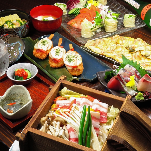 せいろ料理と市場直送旬魚。厳選日本酒も豊富に！季節の移ろいを感じる居酒屋【一掌】