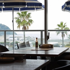 海を一望できるロケーション