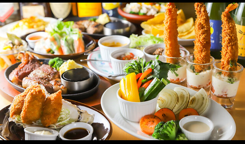 ハロハロステーキ、アヒポキやタコスなど世界各国の料理を楽しめます♪