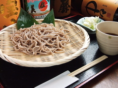 ざる蕎麦　十割蕎麦使用