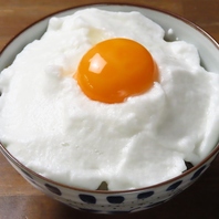 新食感！ふわもこメレンゲと濃厚卵が絡む至福のTKG