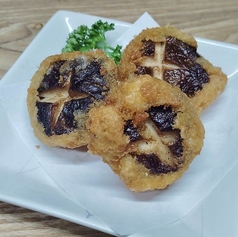 うずら串/椎茸えび詰めフライ
