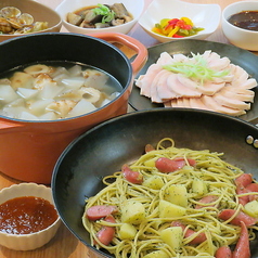シェフのこだわり料理