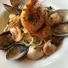 ペスカトーレビアンコ リングイーネ