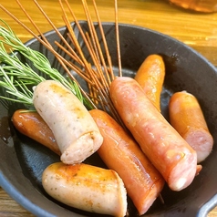 ソーセージ盛り合わせ