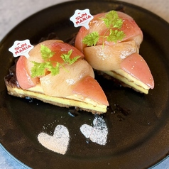 たっぷり桃のタルト