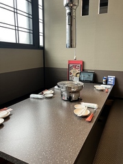 焼肉タイプ（掘りごたつ個室）※居酒屋メニューも注文できます。