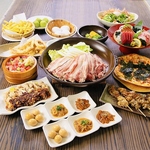 様々なシーンに使える万能コースです！お酒はもちろんガッツリお食事したい方にもぴったりのコース◎