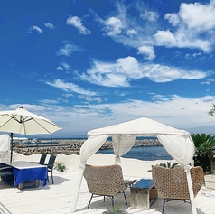 天気の良い日にはテラス席もご利用頂けます。