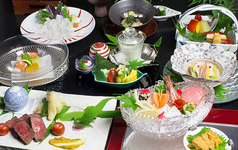季節料理かわののコース写真