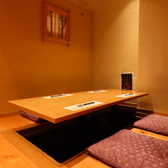 【2名様専用の掘り炬燵席もございます。】