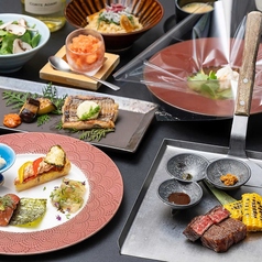 鉄板和食とワイン 萬鉄 VIN TETSUのコース写真