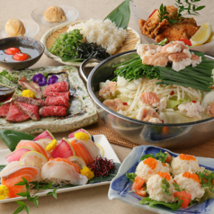 個室 野菜巻き串と焼き鳥 博多巻きんしゃい 梅田茶屋町店のコース写真