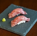 料理メニュー写真&nbsp;和牛寿司 1貫