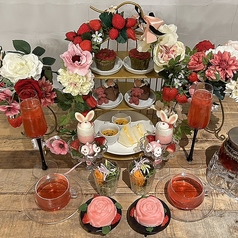 ティアラインローズ フラワーアンドカフェのコース写真