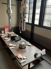 焼肉タイプ（掘りごたつ個室）※居酒屋メニューも注文できます。