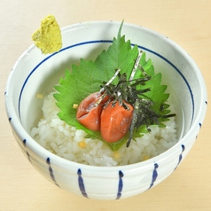 梅干し茶漬け