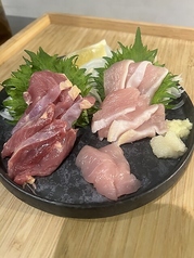 さつま鶏 刺盛り