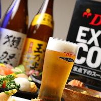 ビール・日本酒など豪華な120分飲み放題プラン2000円