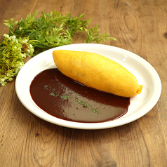 デミグラスソース オムライス