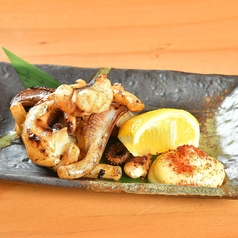 イカゲソ肝バター