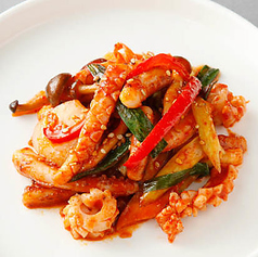 イカの甘辛炒め