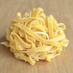 秋限定国産かぼちゃを使用したかぼちゃタリアテッレの写真