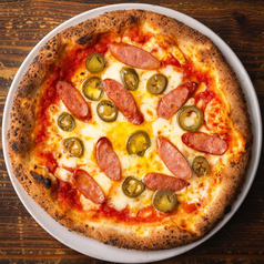 エゾ鹿×じゃがいも×山わさびの北海道ピッツァ