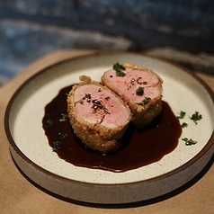 国産豚のヘレカツステーキ