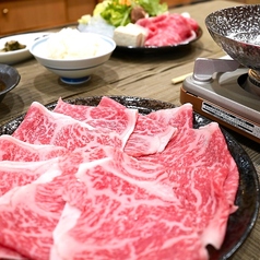 和牛しゃぶしゃぶ/すき焼きコース