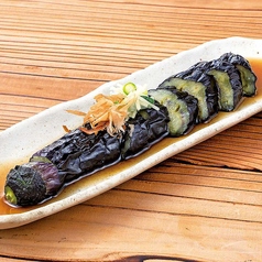 長茄子の冷浸し