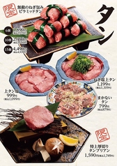 recommended menu photo