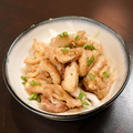 料理メニュー写真&nbsp;カリカリ鶏皮ポン酢！