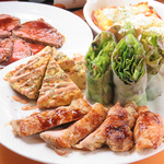 【女子会コース3500円】は人気のデザート三種盛り付き！