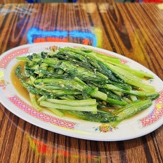 中国レタスのにんにく炒め