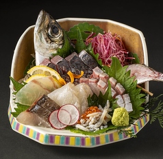 大晴海　姿魚盛り