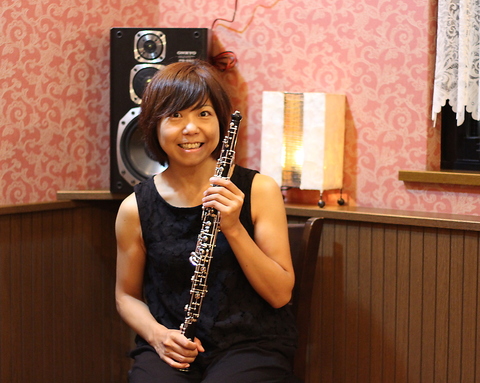 5/9の夜はオーボエの生演奏♪素敵な音色と美味しい食事をお楽しみください♪