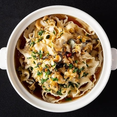 大連名物螺貝の混ぜ麺