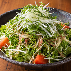 彩り薬味の山葵サラダ