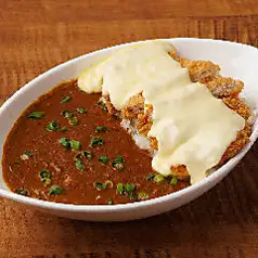 北インド風スパイシーチーズカツカレー