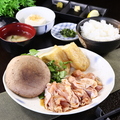 料理メニュー写真&nbsp;自家製タレ漬け鶏御膳