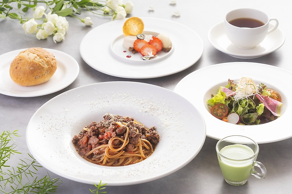 パスタセット【自家製サルシッチャ(国産牛)のボロネーゼ】