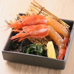 大海老の自家製醤油漬け