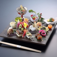 季節の食材を使用した本格和食