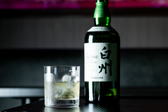 銘柄ウイスキー 山崎・白州・知多 ご用意しております。