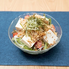 豆腐サラダ